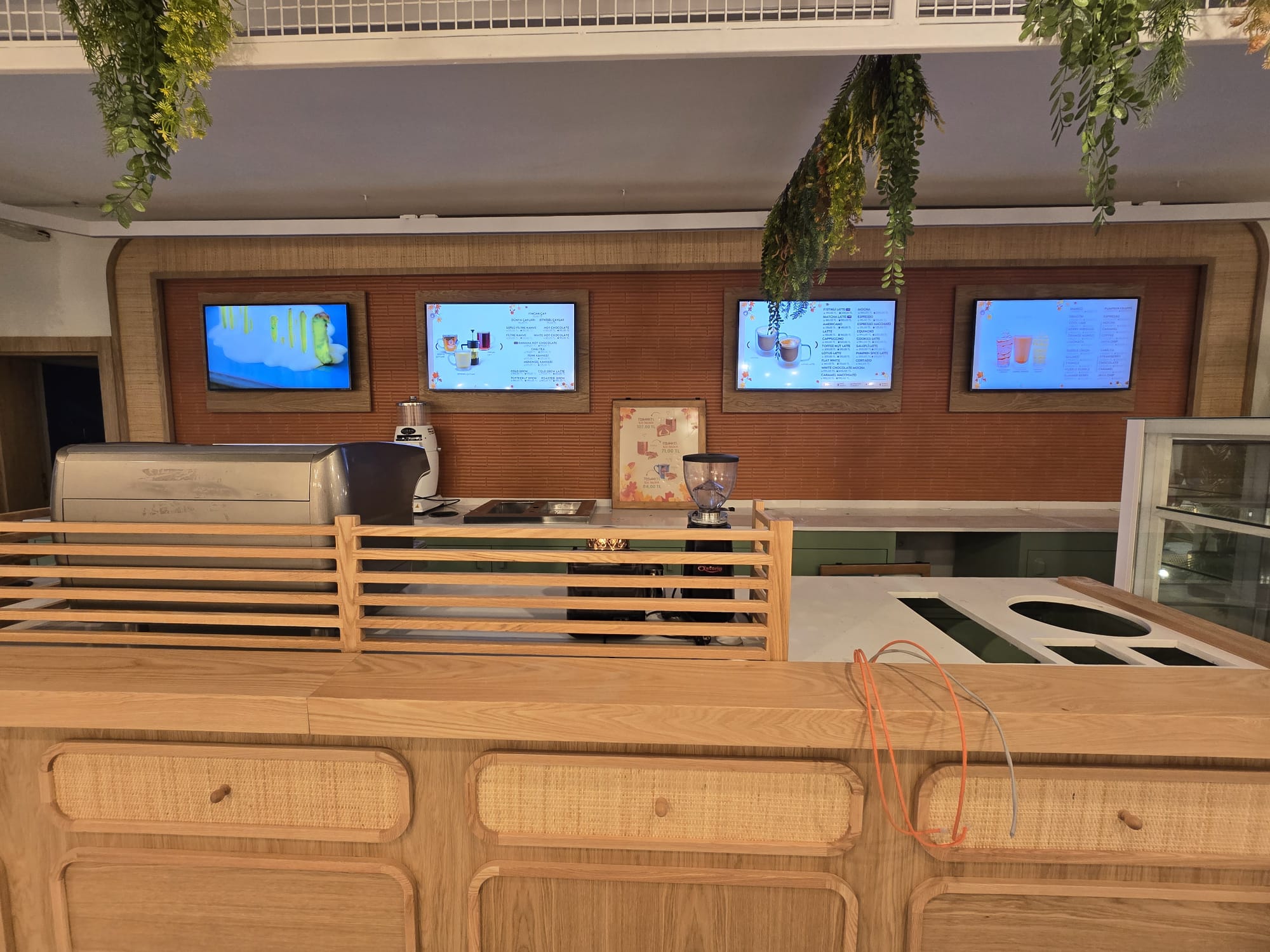 Dijital Menü Board Örneği 9