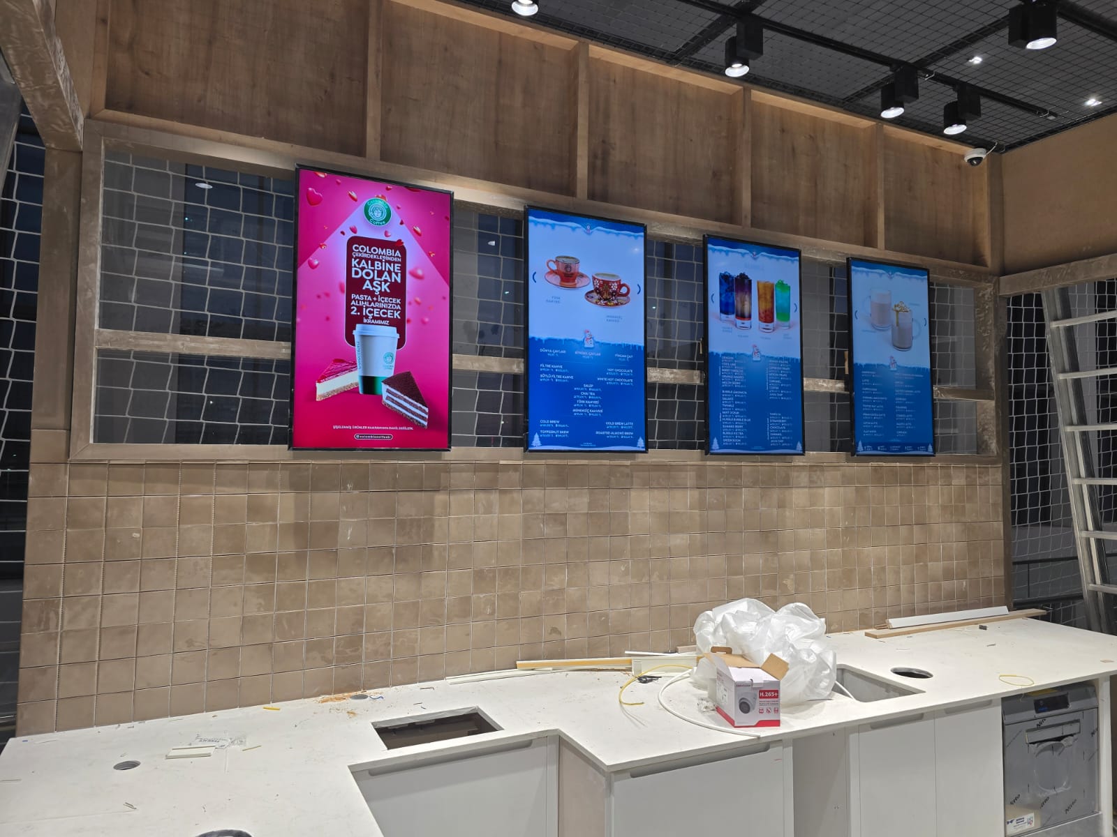 Dijital Menü Board Örneği 9