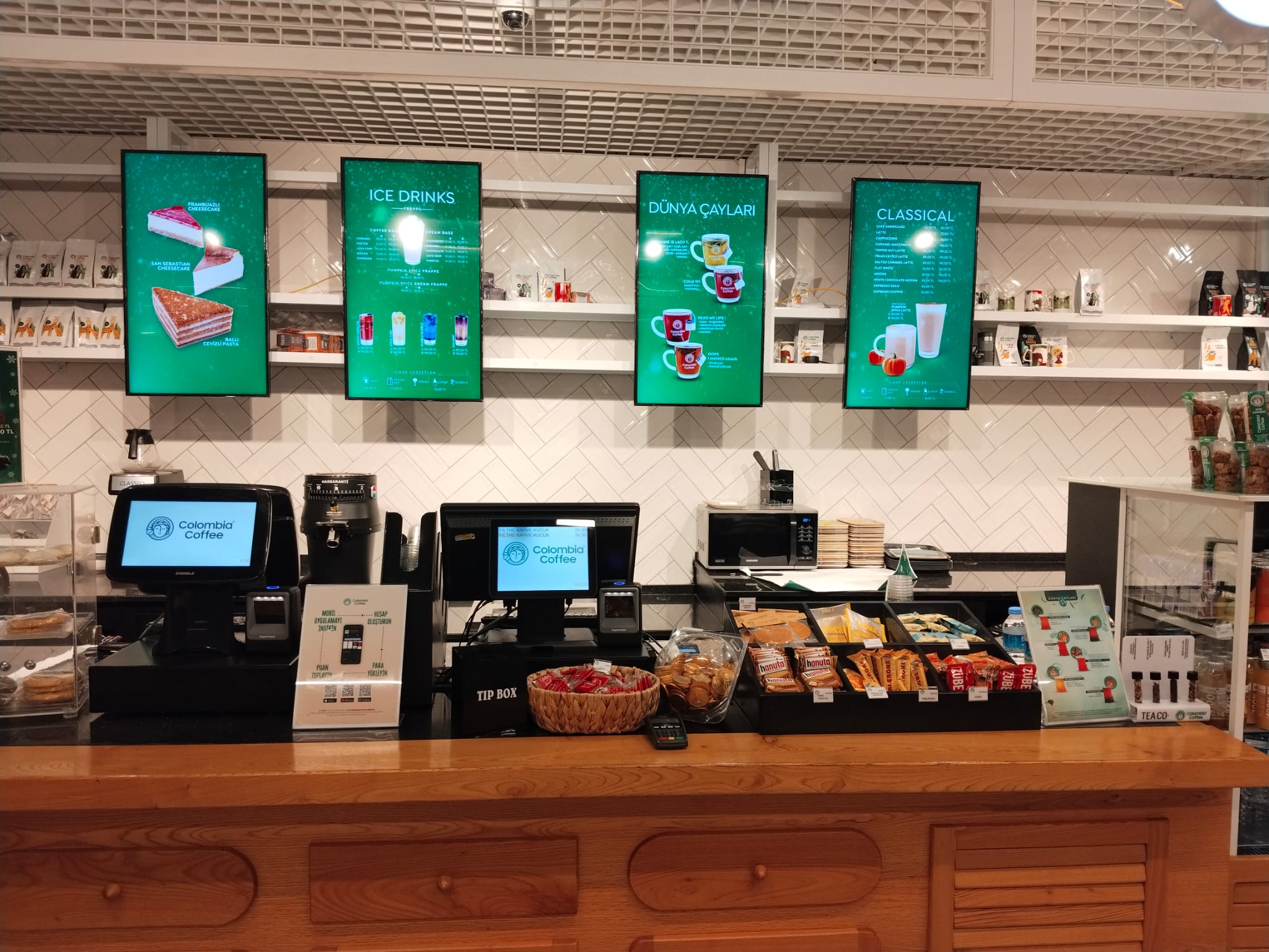 Dijital Menü Board Örneği 9