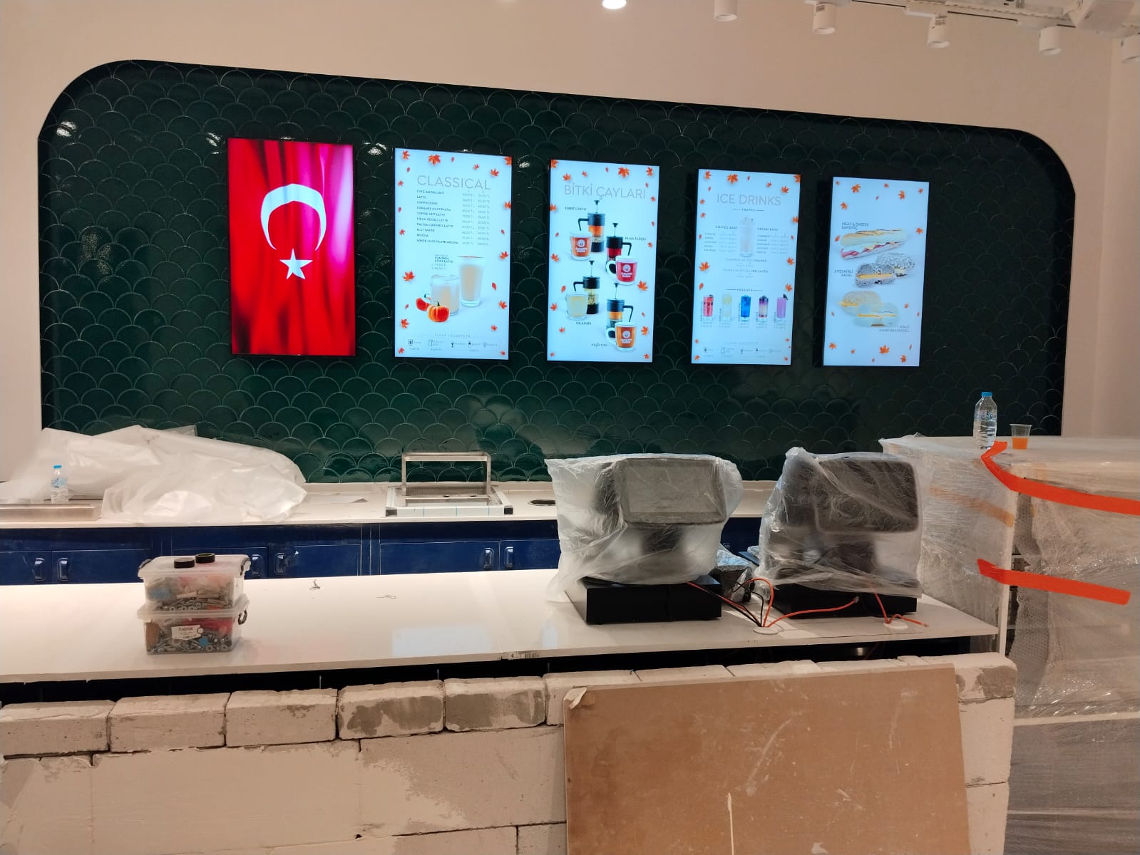 Dijital Menü Board Örneği 5